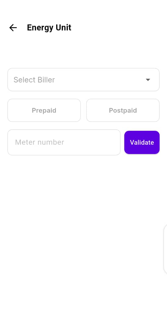 Transfer of money to other operators